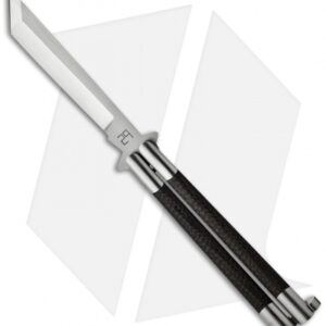 29 Knives Chris Olofson 5" Downswept Chisel Tanto Carbon Fiber Butterfly Knife