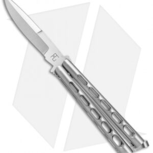 29 Knives Chris Olofson 4" Weehawk Balisong Slotted Titanium Butterfly Knife