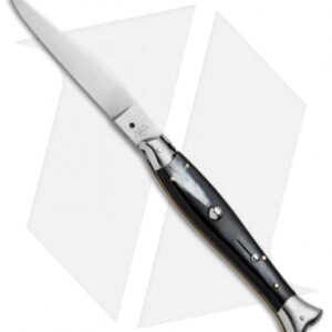 AGA Campolin 10" Fishtail Picklock Italian Automatic Brazil Horn (4.5" Polish)