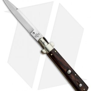 AGA Campolin 10" Frosolone Bayonet Stiletto Knife Cocobolo (4.5" Polish)