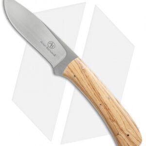 Arno Bernard Knives Kudu Fixed Blade Knife Wild Olive (3.75" Satin)