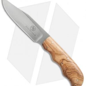 Arno Bernard Knives Vulture Fixed Blade Knife Wild Olive (3.75" Satin)
