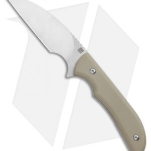 Artisan Cutlery Sea Snake Fixed Blade Knife Tan G-10 (3.1" Satin) 1842B-DE