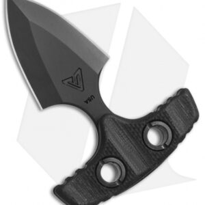 Atlas Dynamic Defense NOC Push Dagger Knife Black G-10 (2.375" Black)