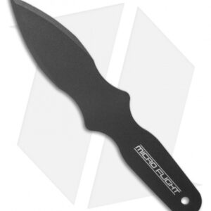 Cold Steel 8" Micro Flight Fixed Blade Throwing Knife (4" Black)