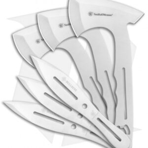 Smith & Wesson Throwing Axe & Knife Combo Set (6 Piece) 1122228