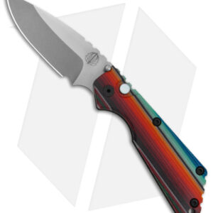 Strider + Pro-Tech Custom SnG Automatic Knife Mexican Blanket Micarta (3.5 SW)