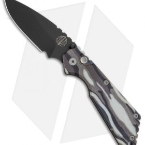 Strider + Pro-Tech Custom SnG Automatic Unique Micarta Snow Camo (3.5 DLC)