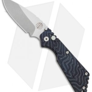 Strider + Pro-Tech Custom SnG Automatic Unique Micarta Ant Hill (3.5 Stonewash)