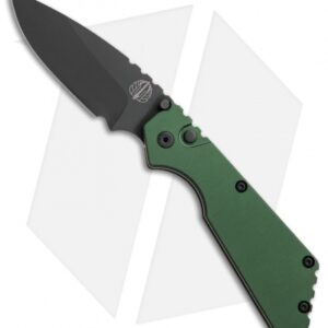 Strider + Pro-Tech PT Automatic Knife Dark Green (2.75" Black)