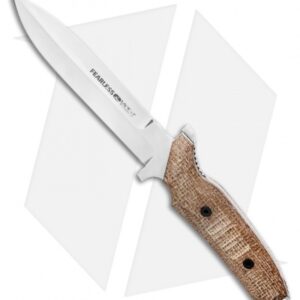 Viper Knives Fearless Fixed Blade Knife Green Micarta (6" Stonewash)