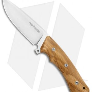 Viper Knives Gianghi Fixed Blade Knife Olive Wood (4.5" Satin) V4880UL