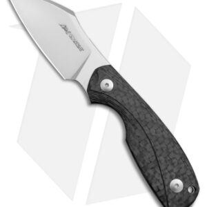 Viper Lille2 FC Fixed Blade Knife Black Carbon Fiber (2.8" Stonewash)