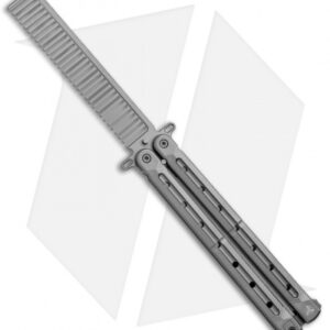WE Knife Co. Nerv Butterfly Trainer Comb Gray Titanium 907B