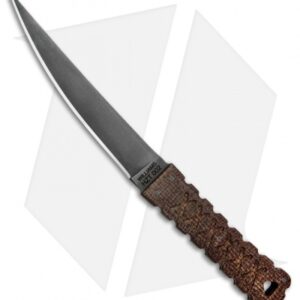 Williams Blade Design HZT Fixed Blade Knife Burlap Micarta (6.5" Black) HZT-002