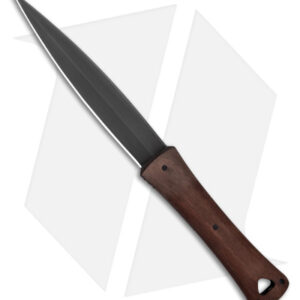 Williams Blade Design Special Mission Dagger Fixed Blade Knife Walnut (6" Black)