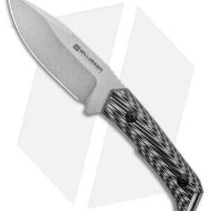 Willumsen Copenhagen Despot Fixed Blade Gray G-10 (4.5" Stonewash)