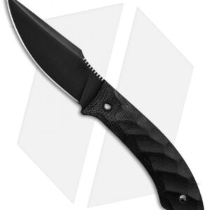 Winkler Knives Everycarry Fixed Blade Knife Black Micarta (3.25" Black)