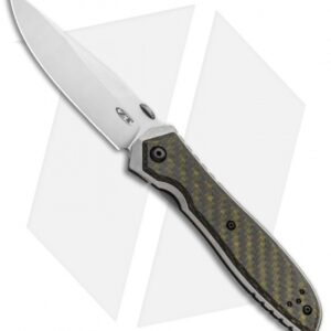 Zero Tolerance Emerson 0640 Folding Knife Carbon Fiber/Titanium (3.75" Satin) ZT
