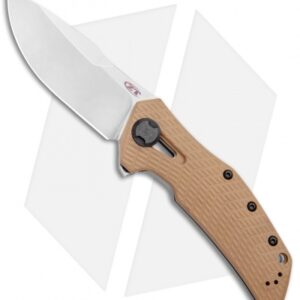 Zero Tolerance 0308 Flipper Knife Coyote G10 (3.75" Stonewash) ZT
