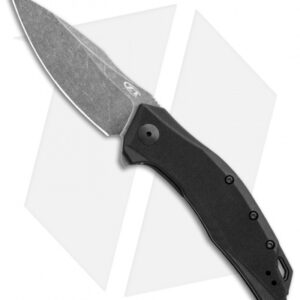 Zero Tolerance 0357BW Assisted Opening Liner Lock Knife (3.25" Black SW)
