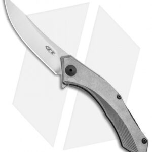 Zero Tolerance Sinkevich 0460Ti Flipper Knife Titanium (3.25" Stonewash) ZT