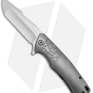 Zieba Knives S4 Angry Bird Flipper Frame Lock Knife (3.625" Satin)