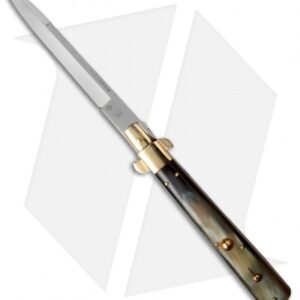 AGA Campolin 13" Italian Frosolone Automatic Brazilian Horn (6.5" Satin Bayo)