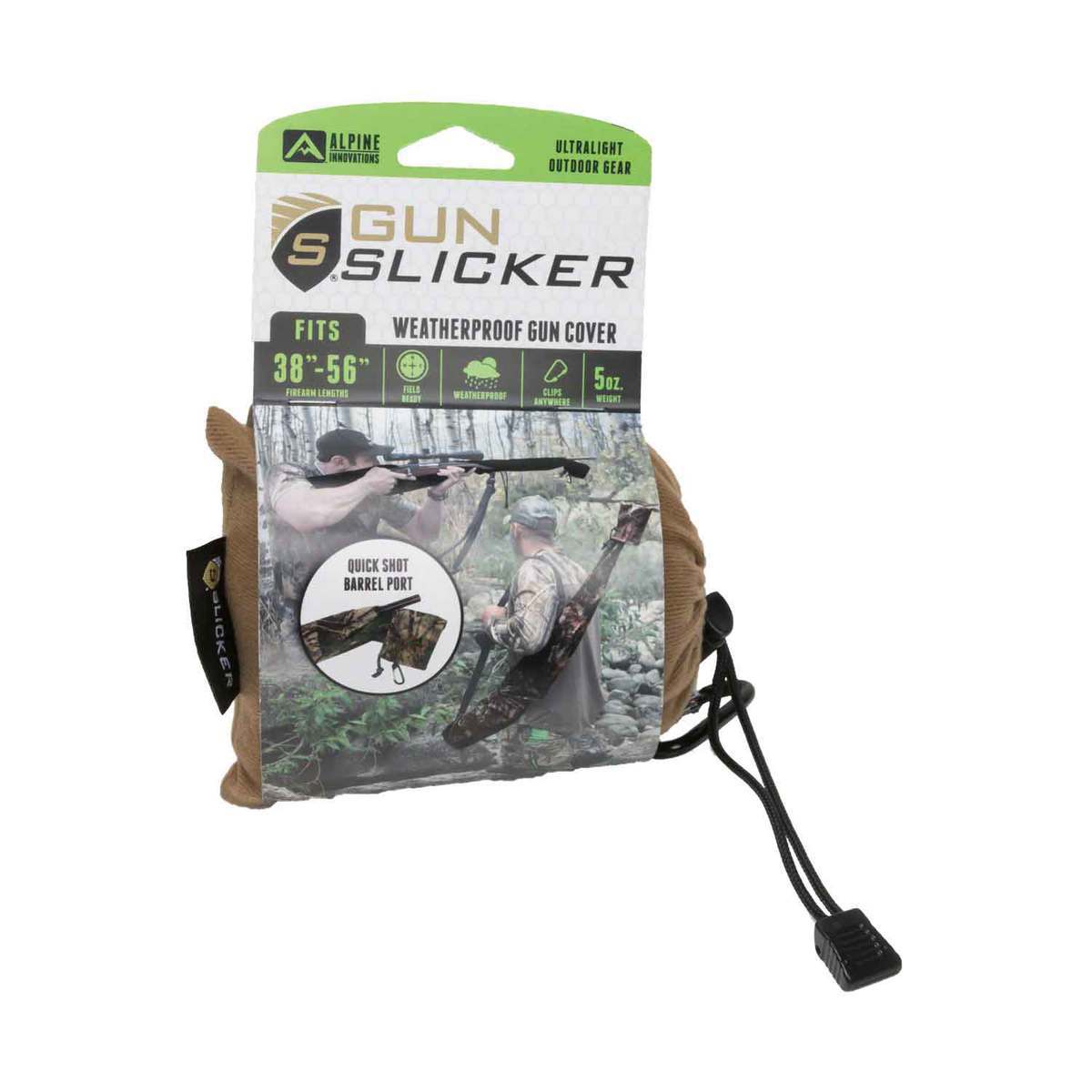 Alpine Innovations Gun Slicker Ultralight Weapon Cover for Rifles And Shotguns