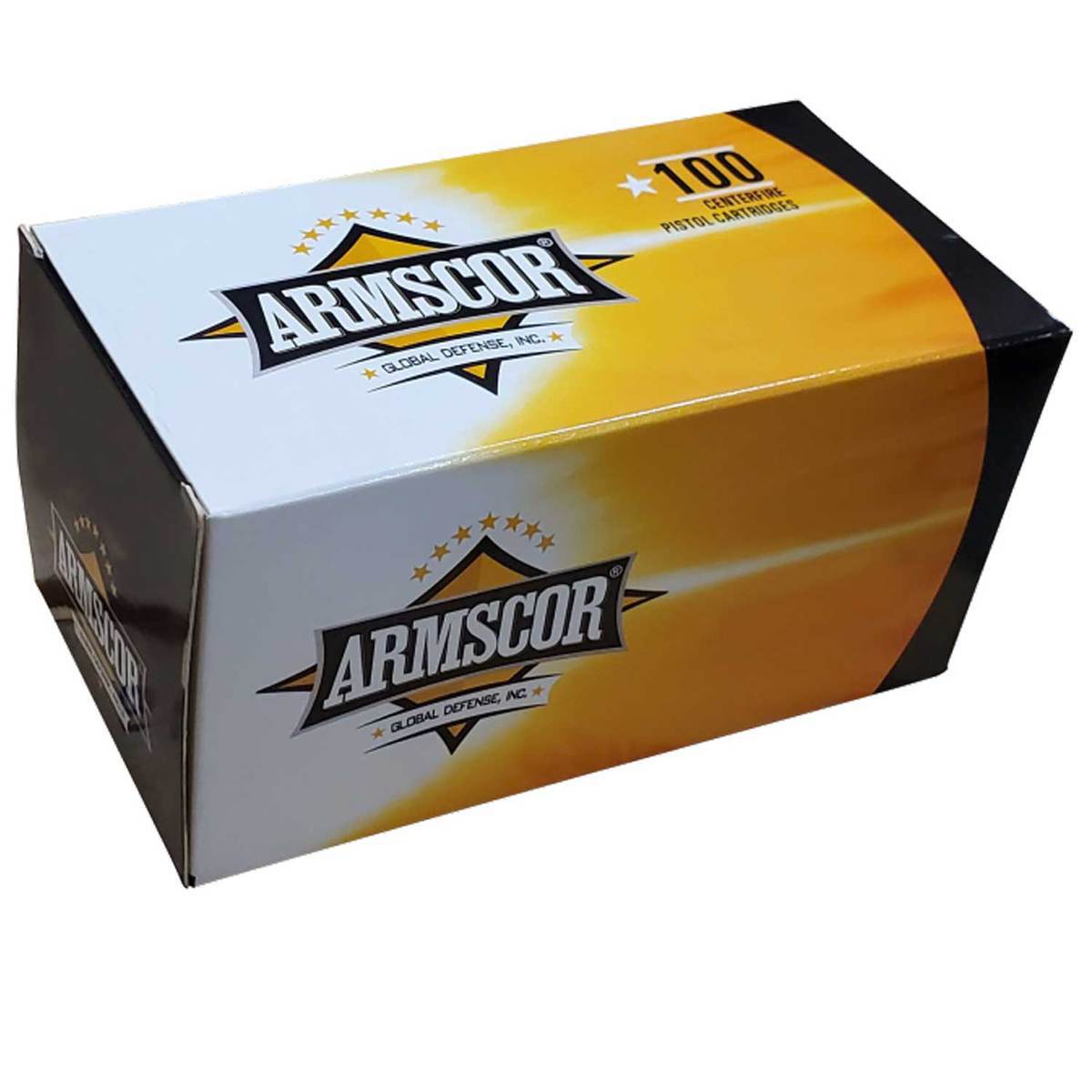 Armscor 380 Auto  95gr FMJ Handgun Ammo - 100 Rounds