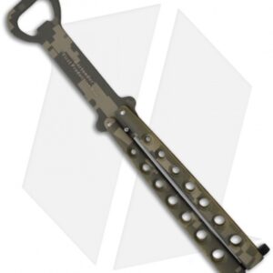 The Bartender "Bottle-Fly" Butterfly Knife Bottle Opener (Digi Camo)