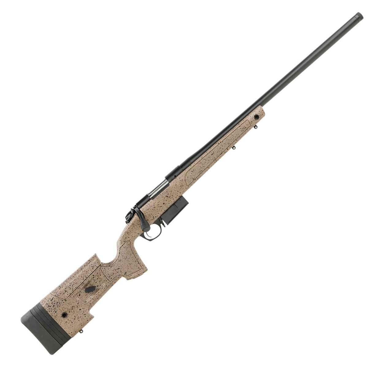 Bergara B-14 HMR Graphite Black Cerakote Brown Bolt Action Rifle - 6.5 PRC - 24in