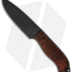 Winkler Knives Bushcraft Knife Curly Maple (4.375" Caswell) BHQ Exclusive