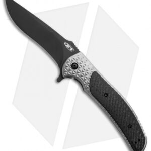 Zero Tolerance 0600BLK RJ Martin Knife Carbon Fiber Flipper (4.25" Black) ZT