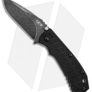 Zero Tolerance 0550BW Knife Hinderer ZT Folder (3.5" BlackWash) Exclusive
